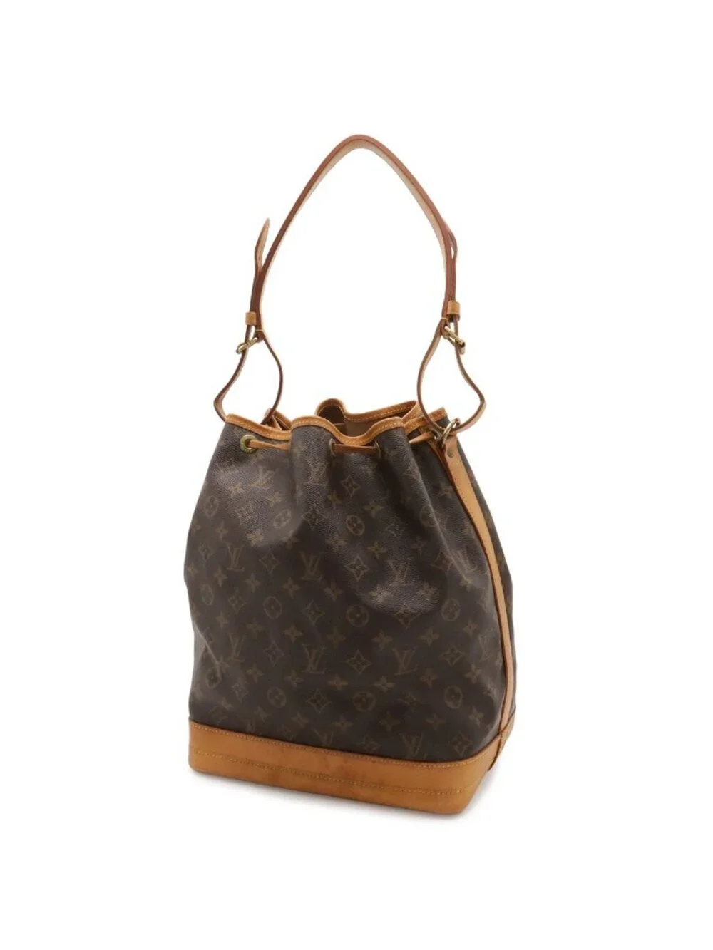 Louis Vuitton Monogram Noe Shoulder Bag Semi Drawstring
